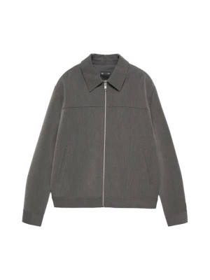 Obrázek produktu Pull&Bear Přechodná bunda šedý melír
