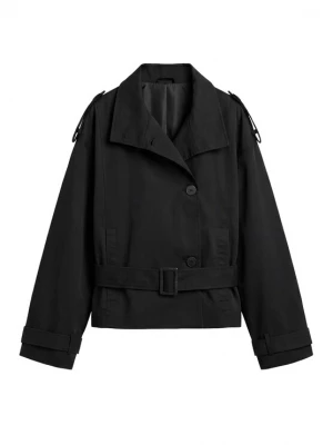 Obrázek produktu Pull&Bear Přechodný kabát černá