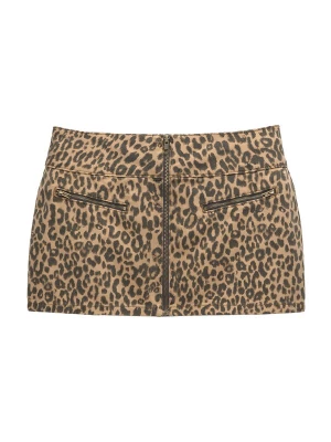 Obrázek produktu Pull&Bear Sukně hnědá / cappuccino / antracitová