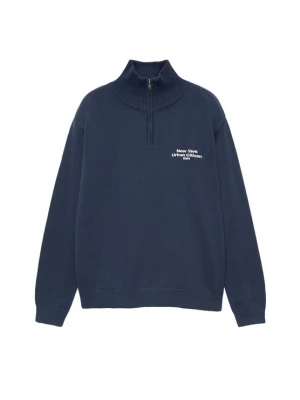 Obrázek produktu Pull&Bear Svetr tmavě modrá / bílá