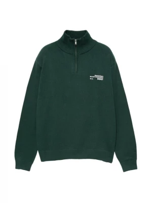 Obrázek produktu Pull&Bear Svetr tmavě zelená / bílá