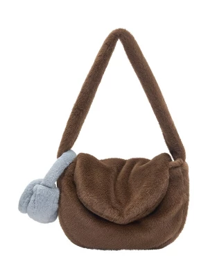 Obrázek produktu Pull&Bear Taška přes rameno 'CHARM' chladná modrá / hnědá