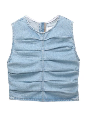 Obrázek produktu Pull&Bear Top modrá džínovina