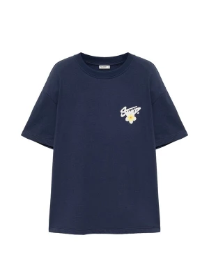 Obrázek produktu Pull&Bear Tričko námořnická modř / citronově žlutá / bílá