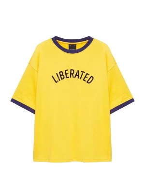 Obrázek produktu Pull&Bear Tričko námořnická modř / medová