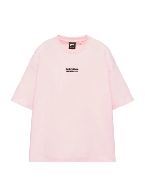 Obrázek produktu Pull&Bear Tričko 'STWD' čokoládová / růžová / bílá