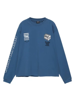 Obrázek produktu Pull&Bear Tričko 'STWD COMMUNITY PLAYER' safírová / černá / bílá