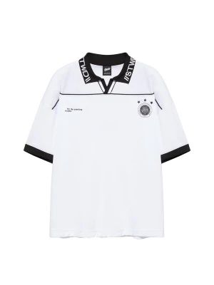 Obrázek produktu Pull&Bear Tričko 'STWD DIVISION FUTBOL' černá / bílá