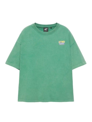 Obrázek produktu Pull&Bear Tričko 'STWD' modrá / žlutá / světle zelená / červená