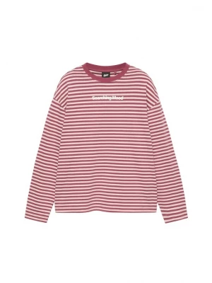 Obrázek produktu Pull&Bear Tričko 'STWD' pastelově růžová / burgundská červeň / bílá