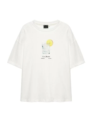 Obrázek produktu Pull&Bear Tričko žlutá / světle šedá / černá / bílá