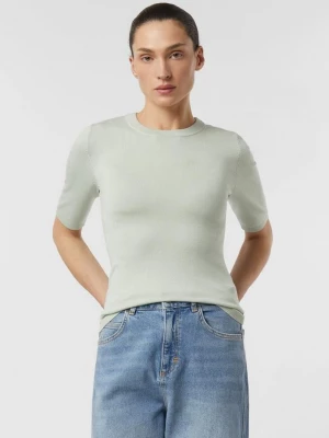 Obrázek produktu Pulovr s krátkým rukávem, střih Slim Fit comma zelená