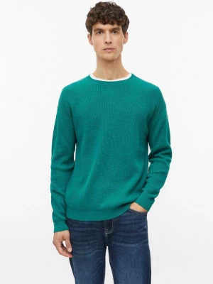 Obrázek produktu Žebrový pulovr z žíhané příze se střihem Modern Fit s.Oliver zelená