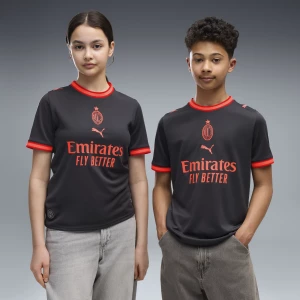 Obrázek produktu PUMA AC Milan 26 / 27 Third Jersey Youth, Clothing, Flat Dark Gray / Glowing Red