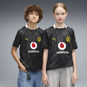 Obrázek produktu PUMA Borussia Dortmund 26 / 27 Away Jersey Youth, Clothing, Black / Flat Dark Gray šedá