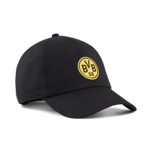 Obrázek produktu PUMA Borussia Dortmund ftblEssentials Cap, Accessories, Black/Faster Yellow
