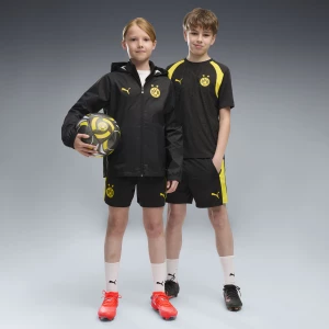 Obrázek produktu PUMA Borussia Dortmund Training Shorts Youth, Clothing, Black/Faster Yellow