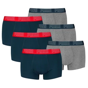 Obrázek produktu PUMA Boxerky námořnická modř / tmavě šedá / červená / bílá