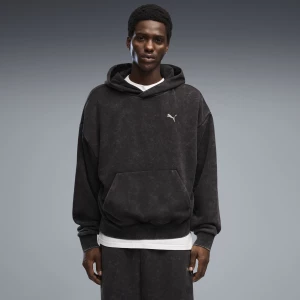 Obrázek produktu PUMA Boxy Washed Graphic Hoodie Unisex, Clothing, Black