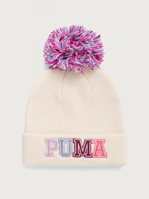Obrázek produktu Puma čepice s bambulí dětská POM POM Mid Crown Beanie Jr béžová