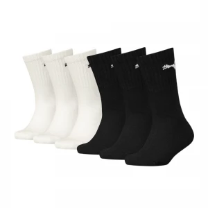 Obrázek produktu PUMA Classic Crew Socks Junior (6-Pack), Clothing, Black / White