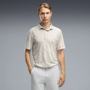 Obrázek produktu PUMA CLOUDSPUN Marine Botanical Polo Men, Clothing, Warm White