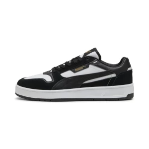 Obrázek produktu PUMA Court Classic Suede Sneakers Unisex, Shoes, White/Black/Gold