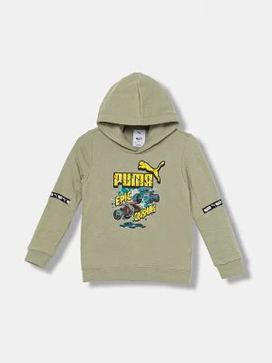 Obrázek produktu Puma Dětská mikina Puma PUMA X HOT WHEELS Graphic Hoodie TR zelená