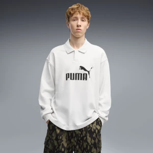 Obrázek produktu PUMA Essentials Elevated No. 1 Relaxed Polo Men, Clothing, White Glow Heather
