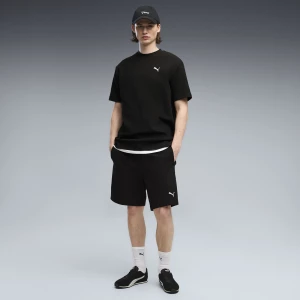 Obrázek produktu PUMA Essentials Elevated Relaxed Material Shorts Men, Clothing, Black