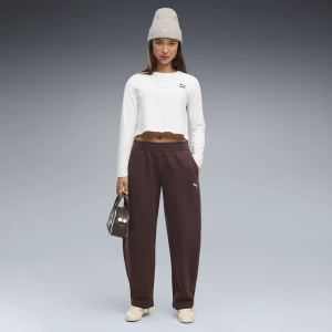 Obrázek produktu PUMA Essentials Relaxed Barrel Leg Pants Women, Clothing, Chocolate Fondue