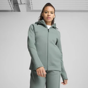 Obrázek produktu PUMA EVOSTRIPE Full-Zip Hoodie Women, Clothing, Green Moon