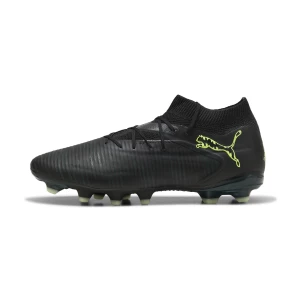 Obrázek produktu PUMA FUTURE 8 PRO FG/AG Football Boots Unisex, Shoes, Black/Fizzy Light/Green Terrain červená