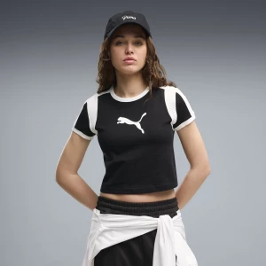 Obrázek produktu PUMA Graphic Slim Ringer Baby Tee Women, Clothing, Black