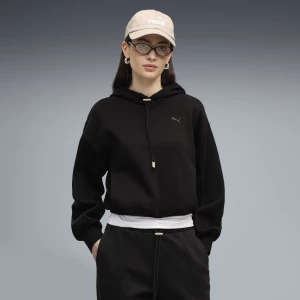 Obrázek produktu PUMA HER Relaxed Fleece Hoodie Women, Clothing, Black