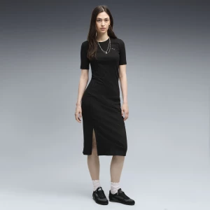 Obrázek produktu PUMA HER Slim Rib Dress Women, Clothing, Black