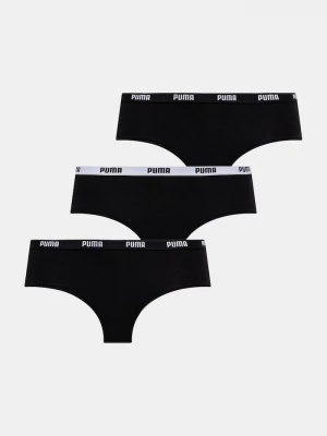Obrázek produktu Puma kalhotky dámské bavlněné elastanem 3-pack černá