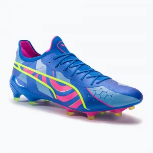 Obrázek produktu PUMA King Ultimate Energy FG / AG pánské kopačky ultra blue / luminous pink / luminous blue