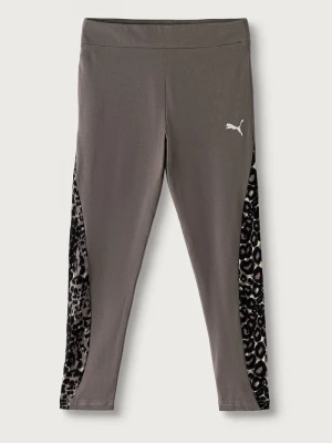 Obrázek produktu Puma legíny dětské bavlněné s elastanem ANIMAL 7 / 8 Leggings G hnědá