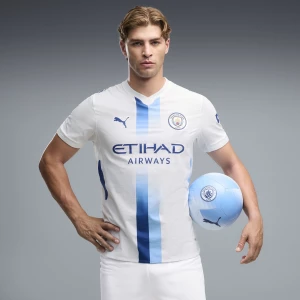 Obrázek produktu PUMA Manchester City 26 / 27 Authentic Third Jersey Men, Clothing, White / Blazing Blue