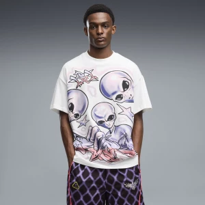Obrázek produktu PUMA Melo Asteriks Oversized Tee Men, Clothing, White
