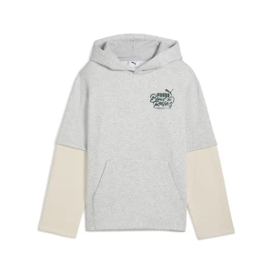 Obrázek produktu PUMA MID90s Layered Hoodie Youth, Kids, Green Terrain