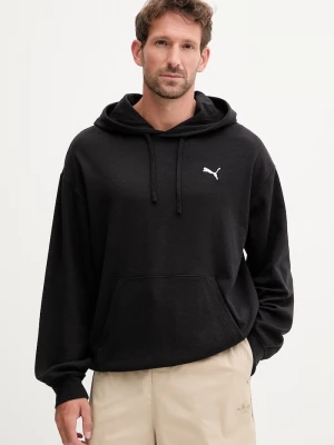 Obrázek produktu Puma mikina kapucí pánská bavlnou Essentials Elevated černá