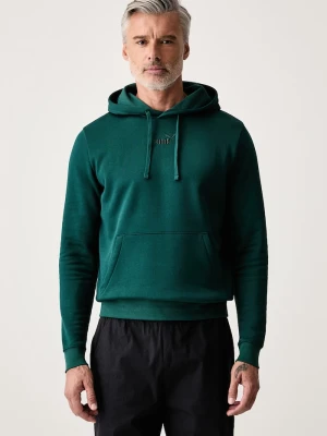 Obrázek produktu Puma mikina kapucí pánská bavlnou Essentials zelená