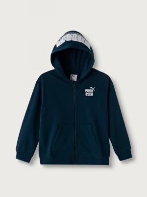 Obrázek produktu Puma mikina s kapucí dětská s bavlnou Mid90s Relaxed Full-Zip Hoodie TR B modrá