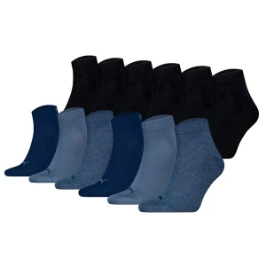 Obrázek produktu PUMA Ponožky modrá džínovina / tmavě modrá / modrý melír / černá