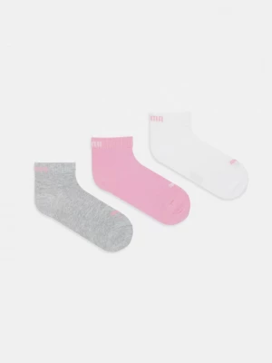 Obrázek produktu Puma Ponožky Puma QUARTER PLAIN 3-pack růžová