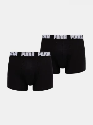 Obrázek produktu Puma přiléhavé boxerky pánské bavlněné s elastanem Everyday Basic 2-pack černá