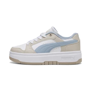 Obrázek produktu PUMA Rebound Femme Low Sneakers Women, Shoes, Silver Fog/Sea Illusion/White