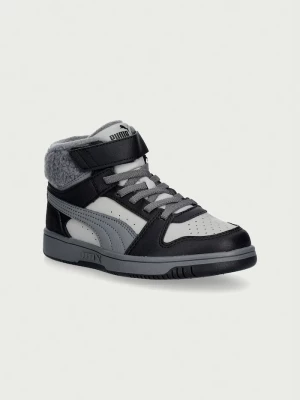 Obrázek produktu Puma Rebound Slam Mid Cozy AC+ PS sneakers boty dětské černá